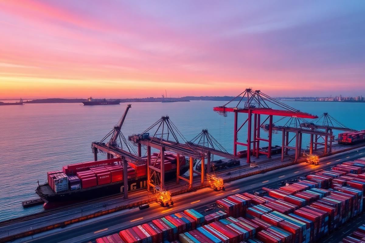 Port congestion eases as new shipping corridors come online
